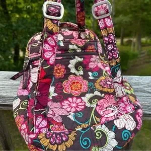 Vera Bradley | Bags | Vera Bradley Pink And Red Quilted  display picture 1